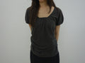 Dries Van Noten charcoal gathered tee