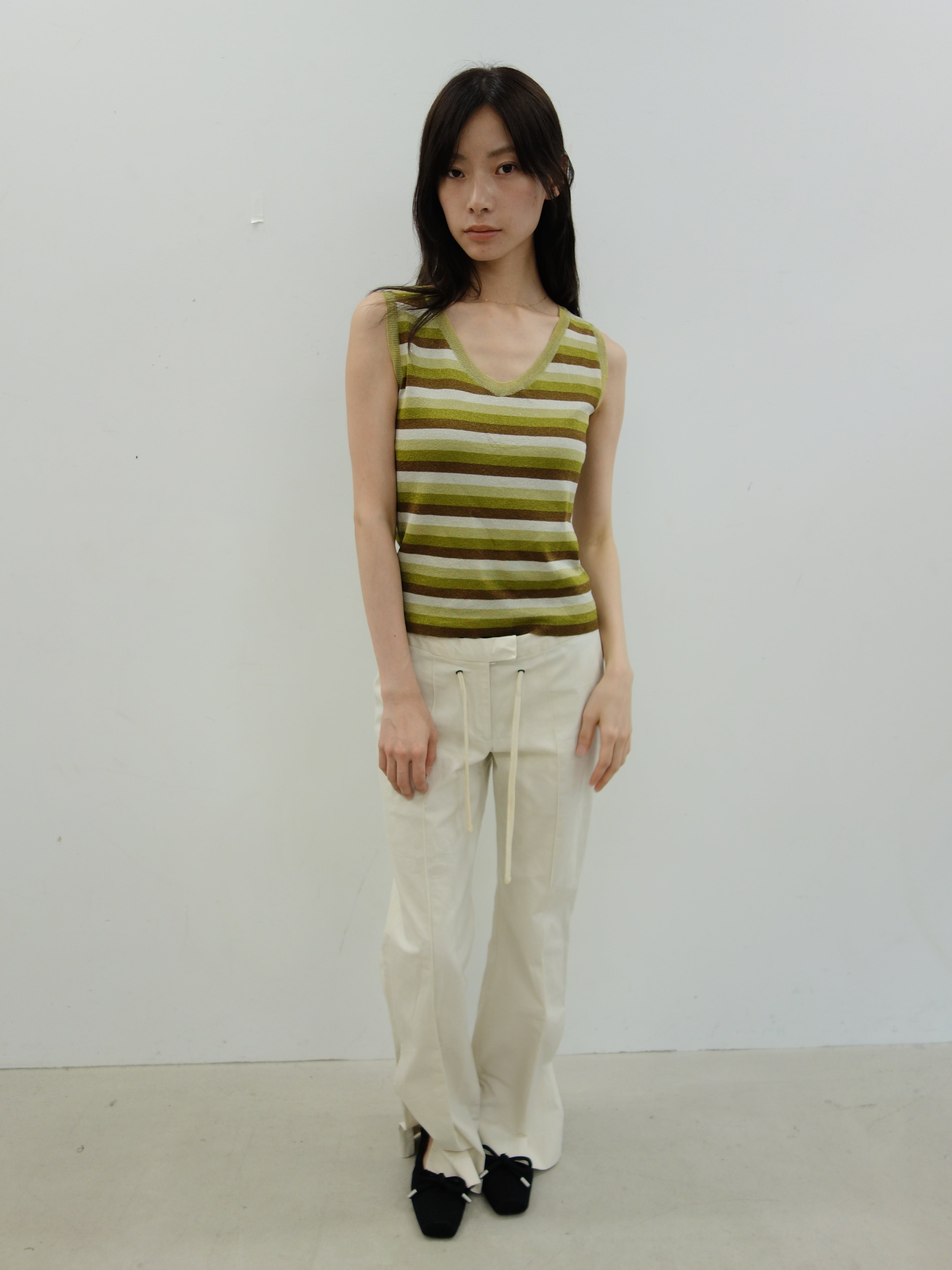 KATHARINE HAMNETT striped tank top