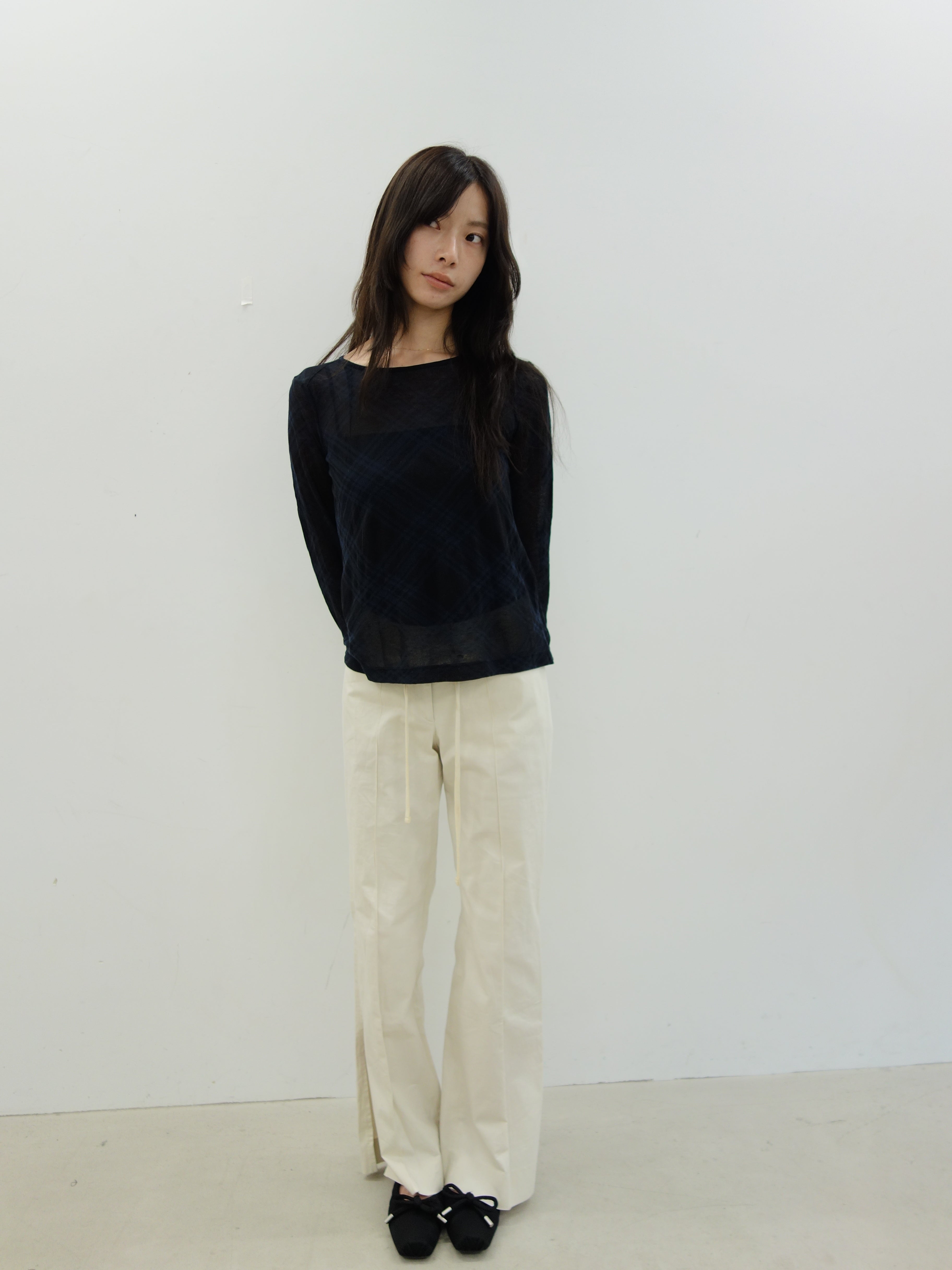 Dries Van Noten sheer long-sleeve