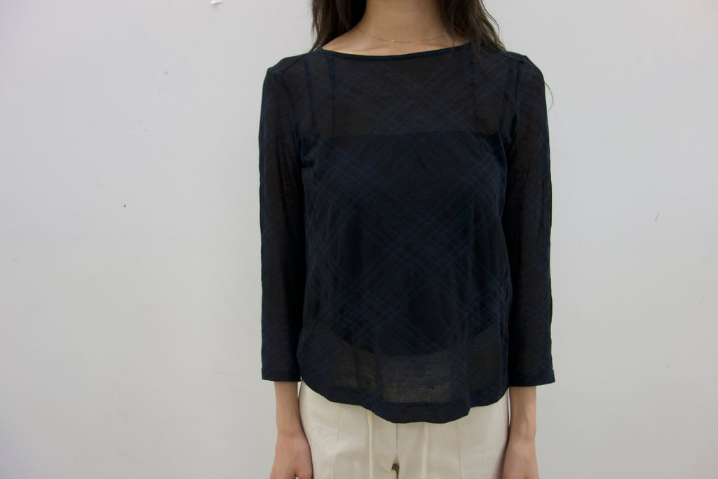 Dries Van Noten sheer long-sleeve