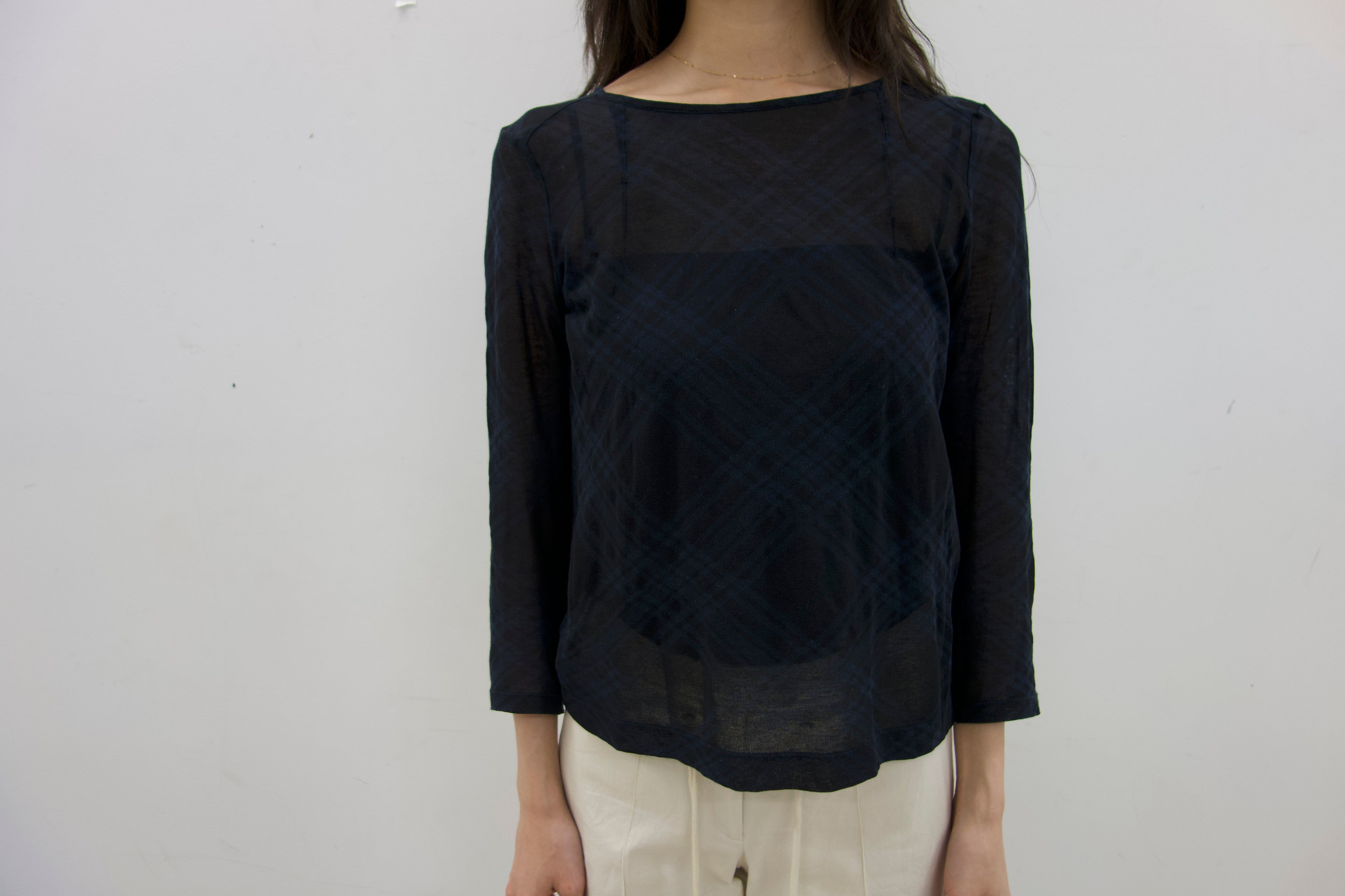Dries Van Noten sheer long-sleeve