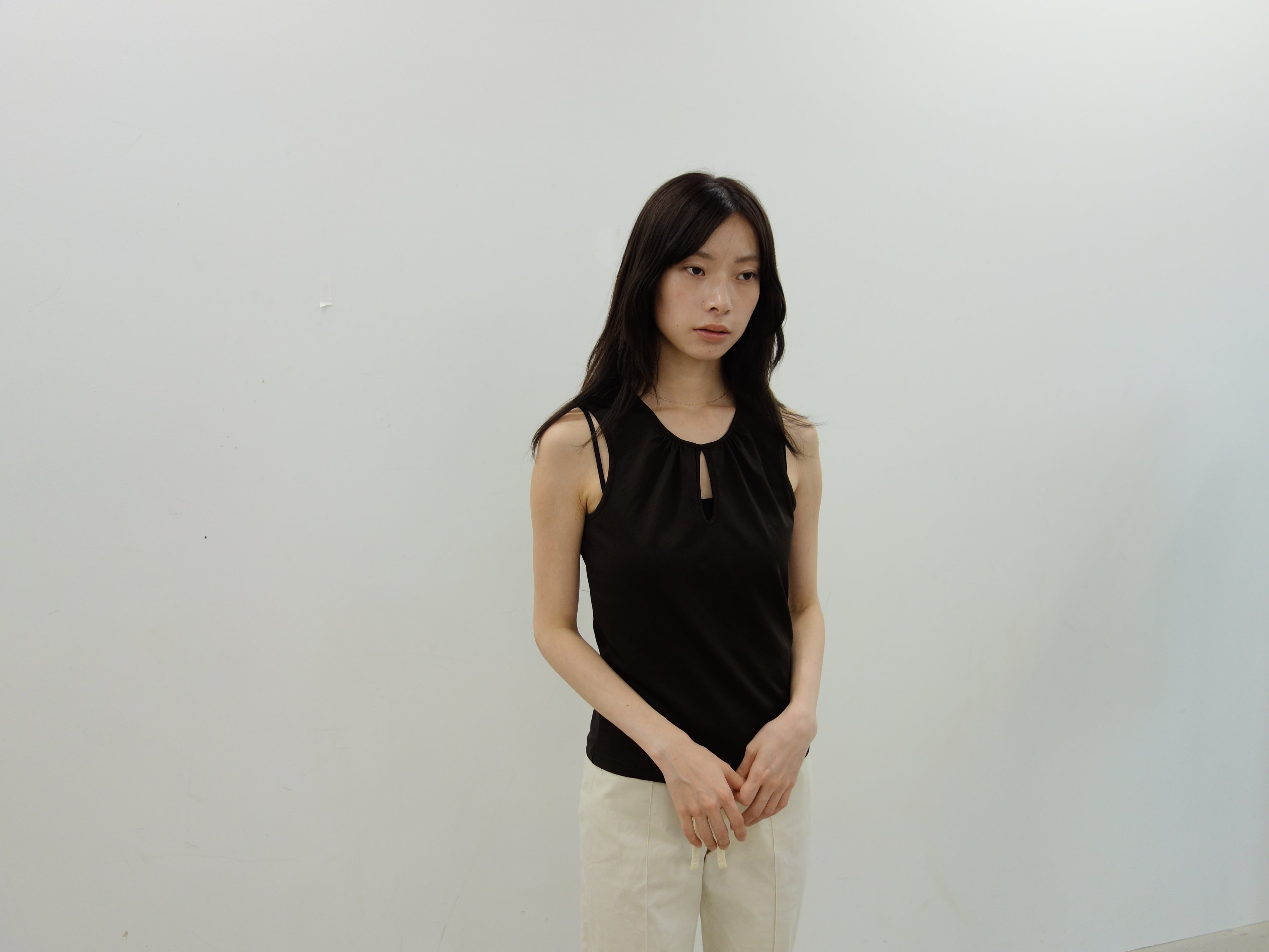 vintage keyhole tank top