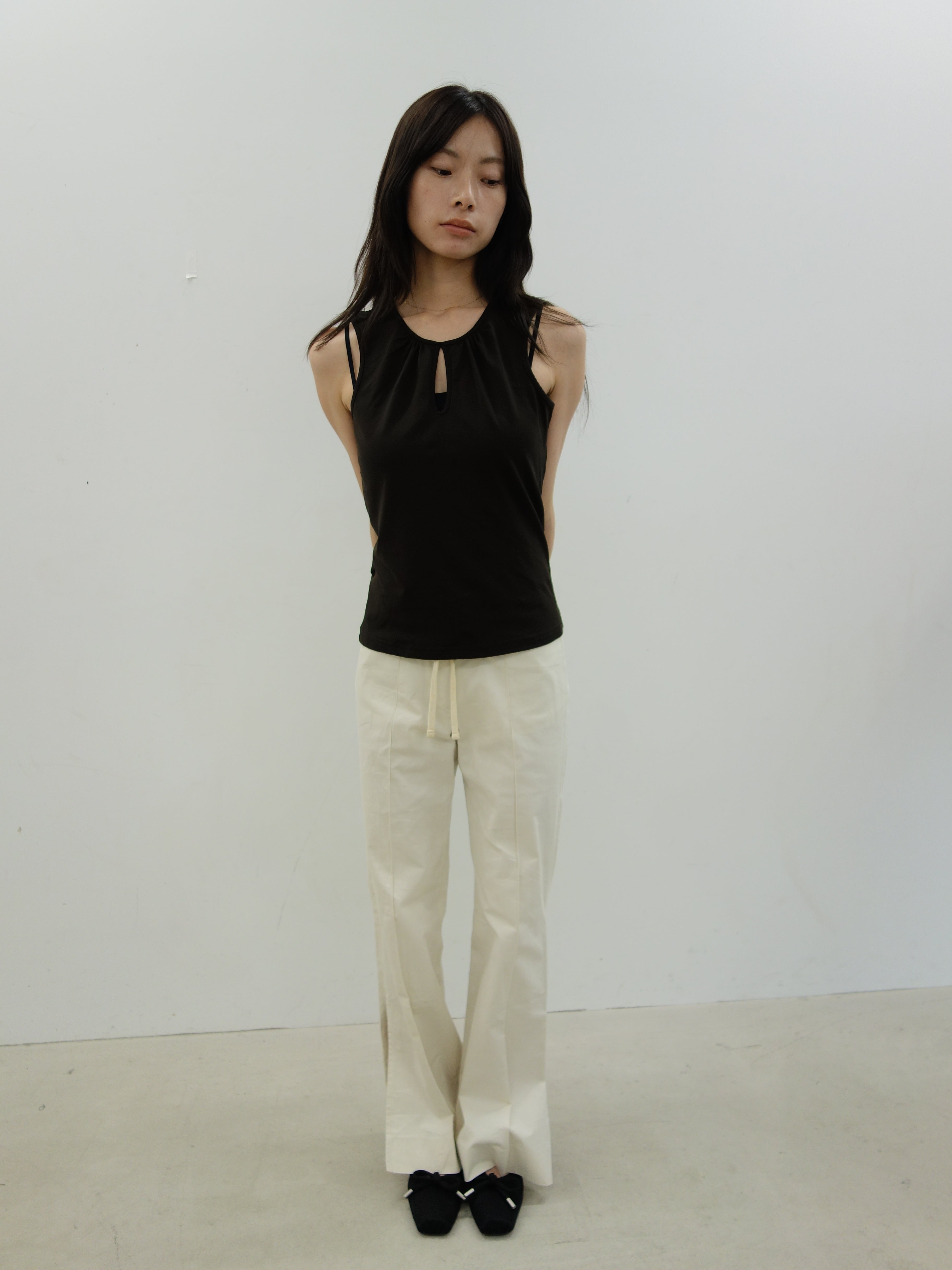 vintage keyhole tank top