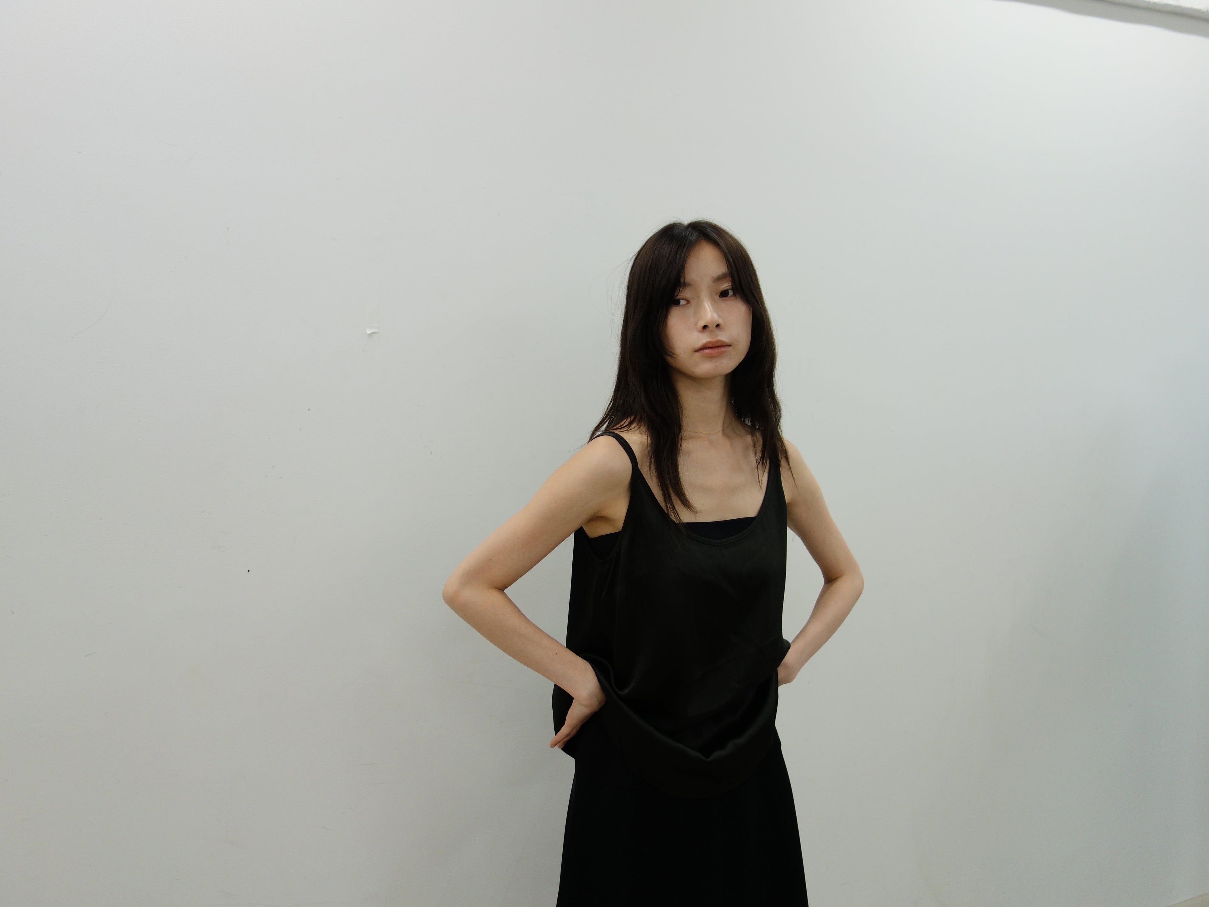 satin? tank top