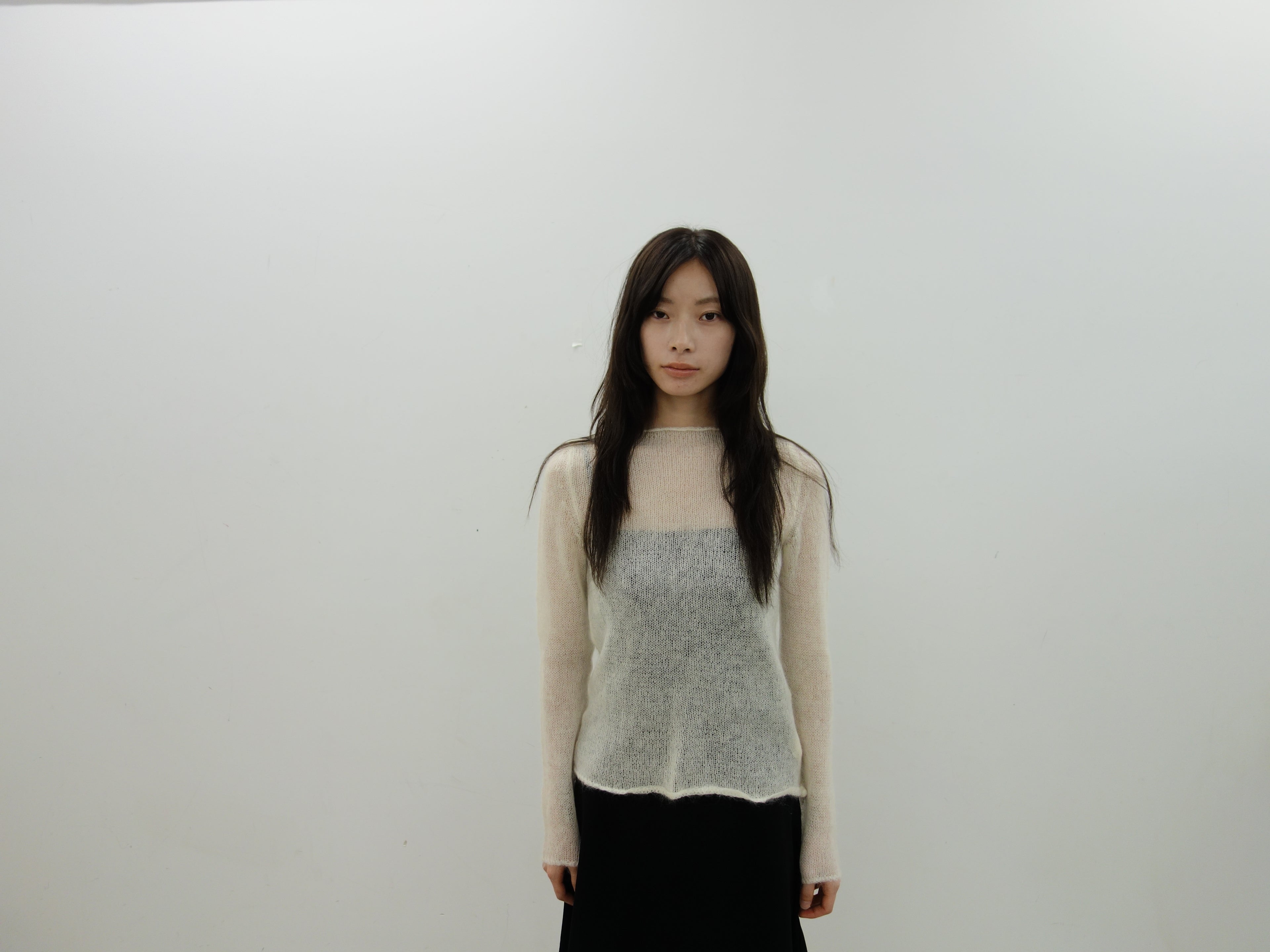 oberto collina sheer long-sleeve