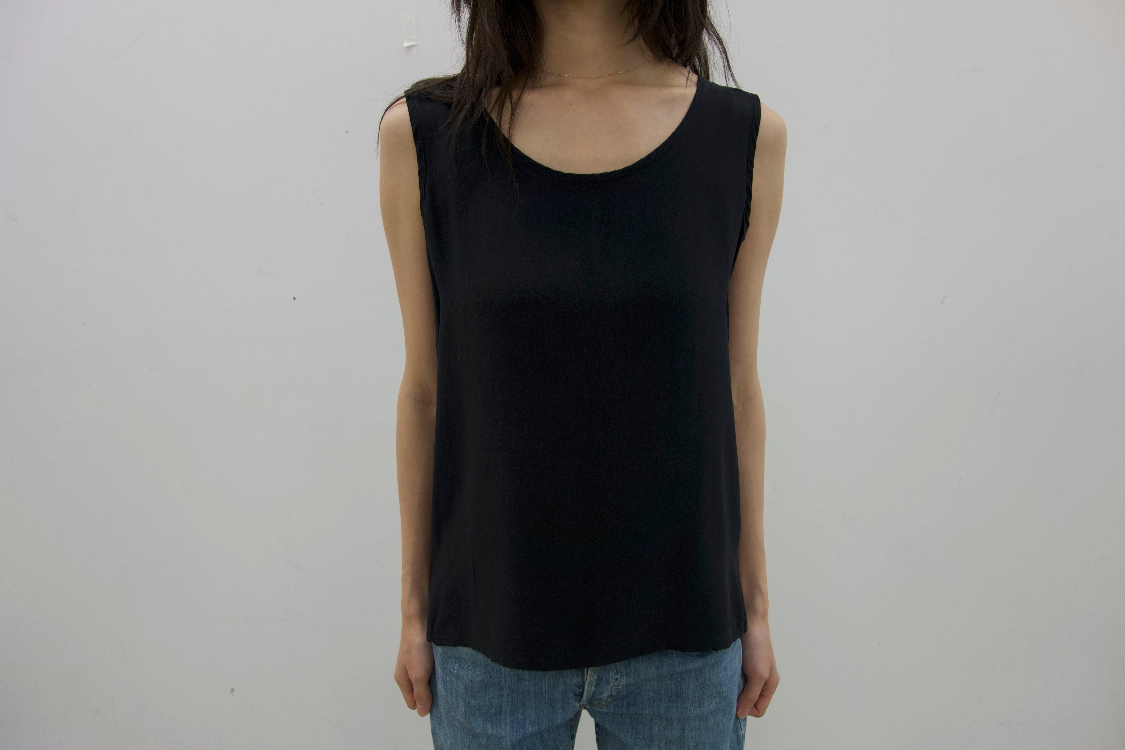 vintage black tank top