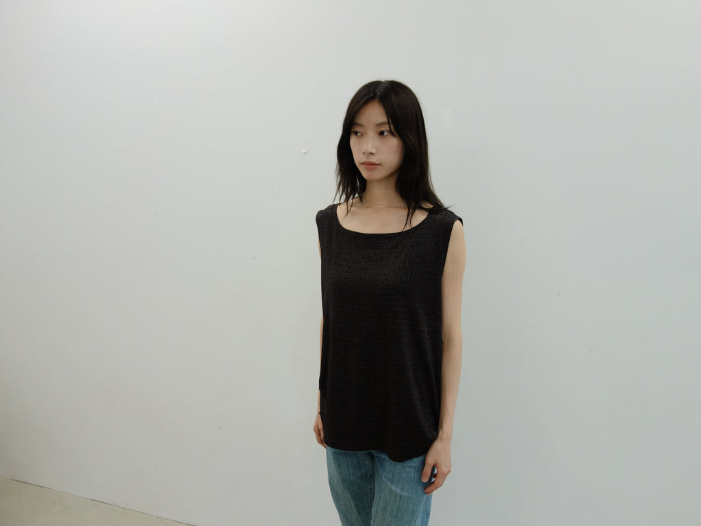 vintage oversize brown tank