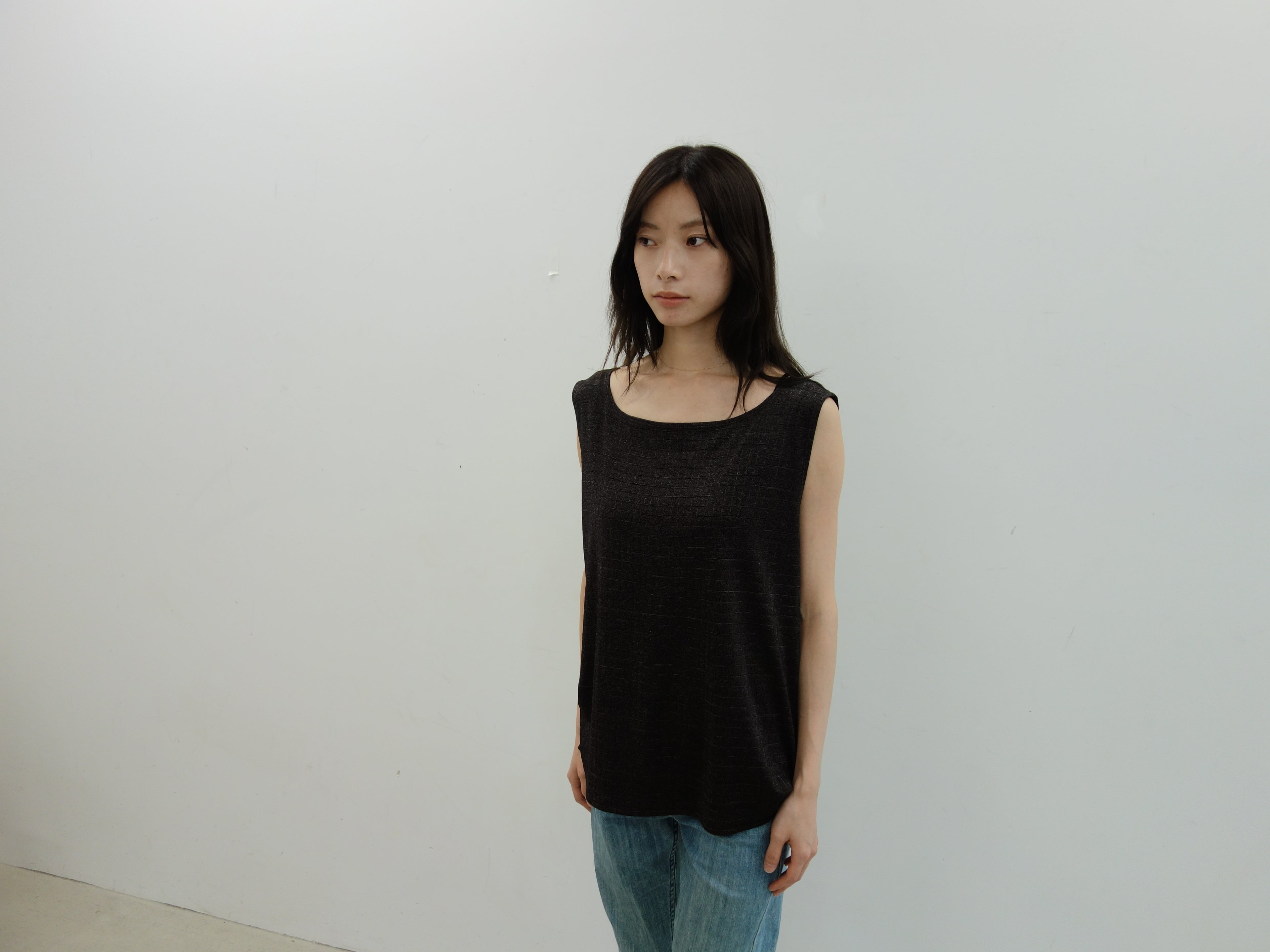 vintage oversize brown tank