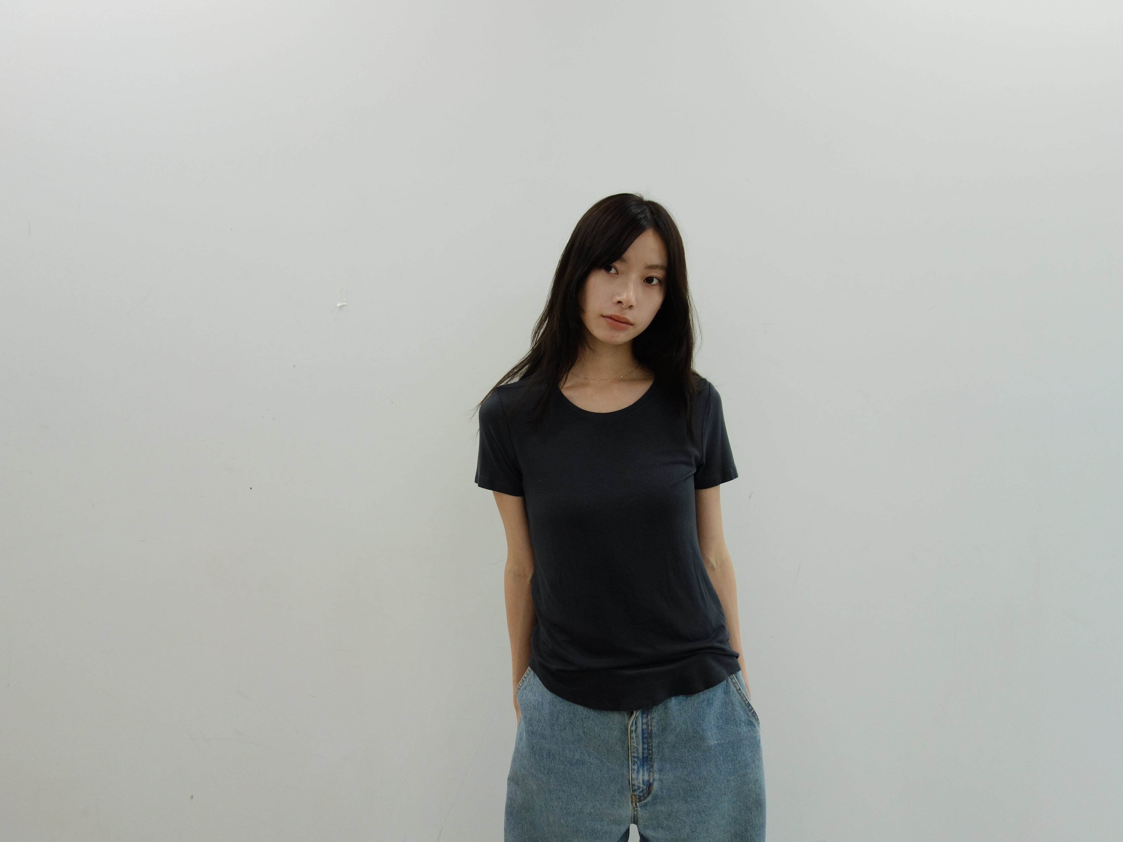 navy tee